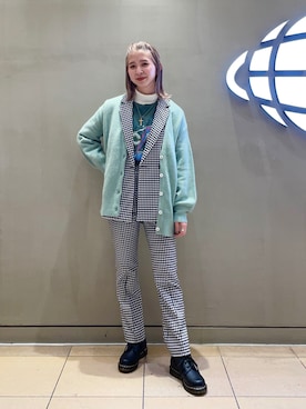 コウノナホさん（レディース・164cm）の冬コーディネート