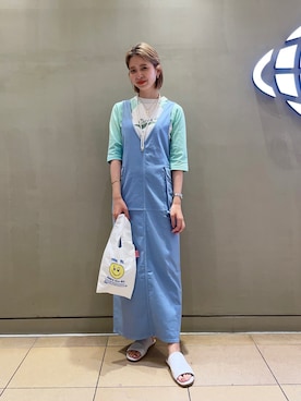 「redcard」｜コウノナホさん（レディース・164cm）の夏コーディネート