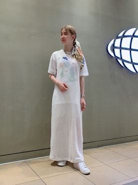 コウノナホさん（レディース・164cm）の夏コーディネート