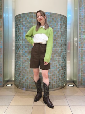 コウノナホさん(レディース・164cm)の秋コーディネート