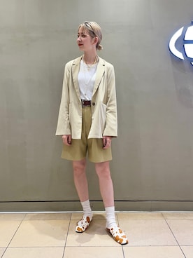 コウノナホさん(レディース・164cm)の秋コーディネート