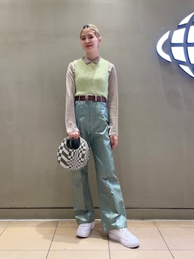 コウノナホさん（レディース・164cm）の秋コーディネート