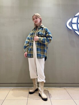 BEAMS BOY(ビームスボーイ)の「BEAMS BOY / チェック ボア CPO BEAMS BOY(ビームスボーイ)の「BEAMS BOY / チェック ボア CPO