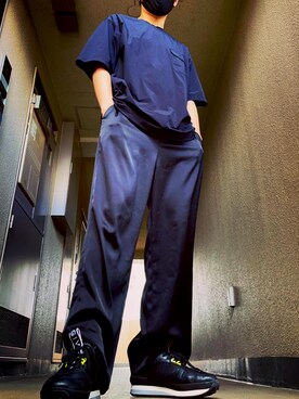「GIVENCHY（ジバンシイ）のアイテム（シューズ）」を使った、nori @フォロバするよさん（メンズ・172cm）の夏コーディネート