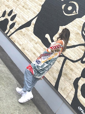 「チャイハネ（チャイハネ）のアイテム（その他アウター）」を使った、ぴぴのプチプラコーデさん（レディース・154cm）の夏コーディネート