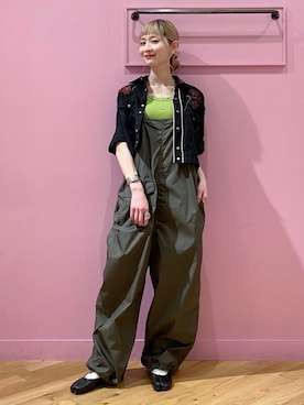 BEAMS BOY / ソロテックス レイン ビブを使った人気ファッション