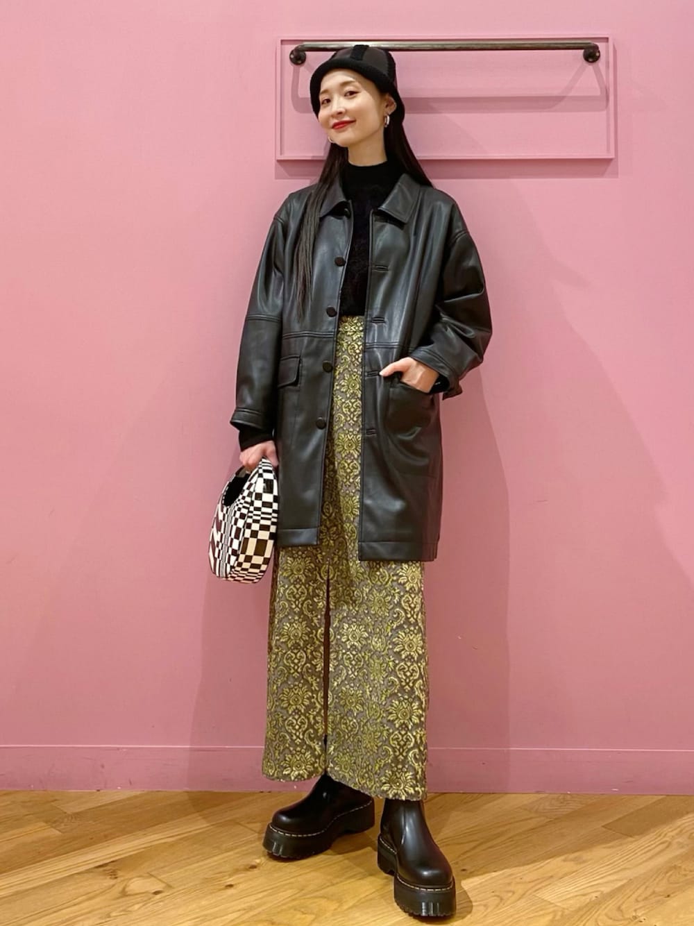 Ray BEAMS RBS / フェイクレザー ハーフ コート 61190864462_D_9.jpg