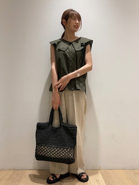 sugawaraさん（レディース・161cm）の夏コーディネート