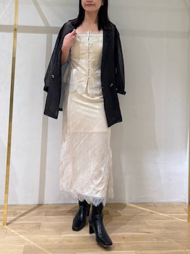 NAO YAMAMURAさん(レディース・158cm)の秋コーディネート