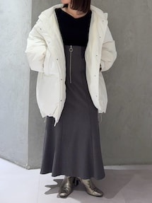 アライドダウンオーバーシルエットコート｜ラグナムーン