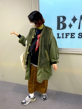 「お洒落好きな人と繋がりたい」｜kimichan93さん（レディース・161cm）の秋コーディネート