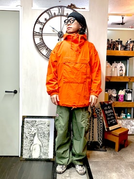 「アイテム（ブルゾン）」を使った、minikenさん（メンズ・174cm・40代）の冬コーディネート