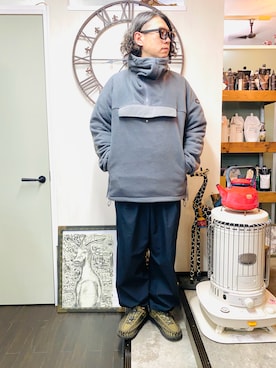 「アイテム（その他トップス）」を使った、minikenさん（メンズ・174cm）の冬コーディネート