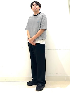「センスオブプレイス」｜shoさん（メンズ・173cm）の春コーディネート