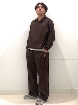 「アイテム（その他トップス）」を使った、shoさん（メンズ・173cm）の秋コーディネート