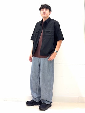 「センスオブプレイス」｜shoさん（メンズ・173cm）の夏コーディネート