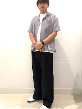 shoさん（メンズ・173cm）の夏コーディネート