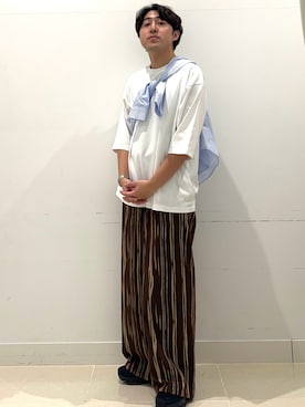 「センスオブプレイス」｜shoさん（メンズ・173cm）の春コーディネート