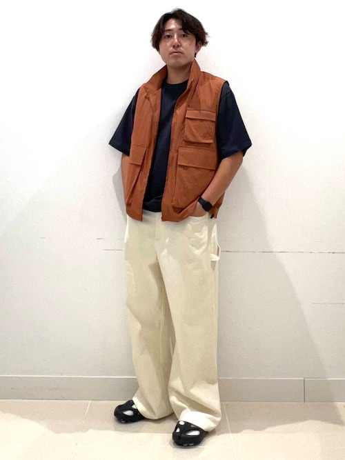カツラギペインターワイドパンツ