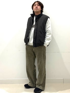 「アイテム（その他アウター）」を使った、shoさん（メンズ・173cm）の冬コーディネート