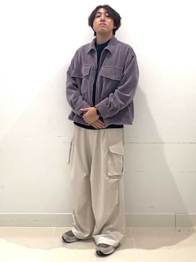 「SENSE OF PLACE by URBAN RESEARCH（センスオブプレイスバイアーバンリサーチ）のアイテム（Tシャツ/カットソー）」を使った、shoさん（メンズ・173cm）の秋コーディネート