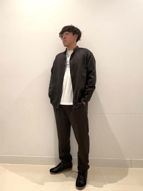 セール】ウールライクダブルタックテーパードパンツ（その他パンツ