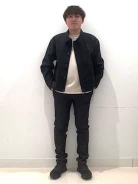 「SENSE OF PLACE by URBAN RESEARCH（センスオブプレイスバイアーバンリサーチ）のアイテム（ブルゾン）」を使った、shoさん（メンズ・173cm）の冬コーディネート
