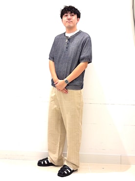 shoさん（メンズ・173cm）の夏コーディネート