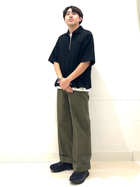 「センスオブプレイス」｜shoさん（メンズ・173cm）の春コーディネート