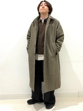 「アイテム（その他アウター）」を使った、shoさん（メンズ・173cm）の秋コーディネート
