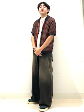 「センスオブプレイス」｜shoさん（メンズ・173cm）の春コーディネート