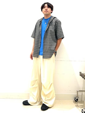 shoさん（メンズ・173cm）の夏コーディネート