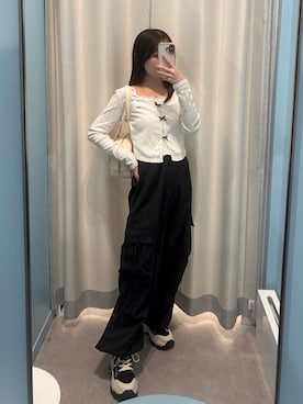 「OLIVE des OLIVE（オリーブデオリーブ）のアイテム」を使った、yu22oliveさん（骨格ナチュラル・レディース・150cm）の春コーディネート