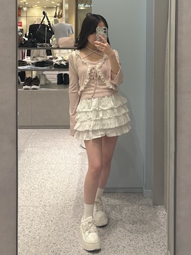 yu22oliveさん（骨格ナチュラル・レディース・150cm）の秋コーディネート