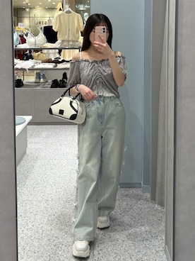 「OLIVE des OLIVE（オリーブデオリーブ）のアイテム」を使った、yu22oliveさん（骨格ナチュラル・レディース・150cm）の春コーディネート