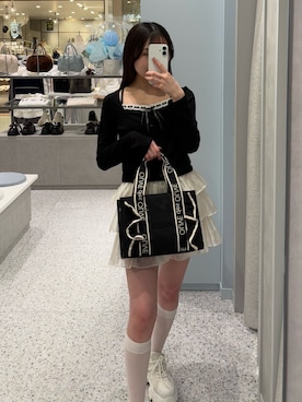 「OLIVE des OLIVE（オリーブデオリーブ）のアイテム」を使った、yu22oliveさん（骨格ナチュラル・レディース・150cm）の春コーディネート
