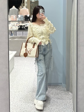 yu22oliveさん（レディース・150cm）の冬コーディネート