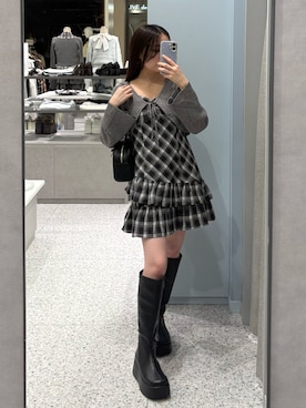 yu22oliveさん（骨格ナチュラル・レディース・150cm）の秋コーディネート