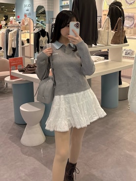 yu22oliveさん（レディース・150cm）の冬コーディネート