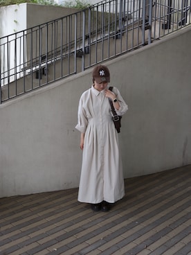 「moi tytto（モイテュット）のアイテム」を使った、mokaさん（レディース・155cm）の夏コーディネート
