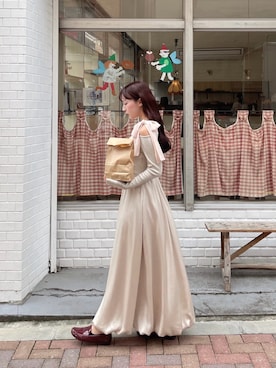 「秋冬」｜「アイテム（その他）」を使った、muguetさん（レディース・160cm）の秋コーディネート