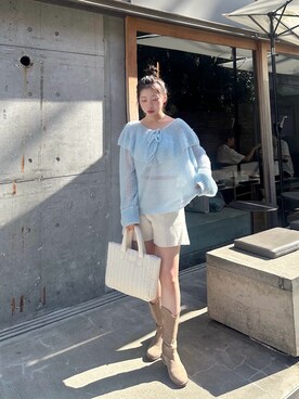 「秋冬」｜「アイテム（その他）」を使った、muguetさん（レディース・160cm）の秋コーディネート