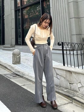 muguetさん(レディース・160cm)の冬コーディネート
