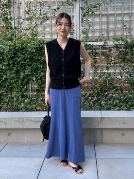 「アイテム（ハンドバッグ）」を使った、Machiko Yamaさん（レディース・165cm・30代）の夏コーディネート