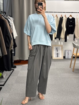 「アイテム（パンツ）」を使った、Machiko Yamaさん（レディース・165cm・30代）の夏コーディネート