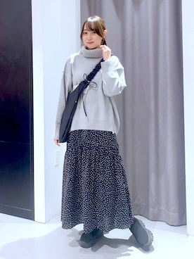 mayoさん（レディース・161cm）の冬コーディネート