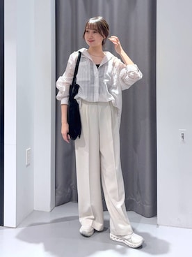 「ワントーン」｜mayoさん（レディース・161cm）の春コーディネート
