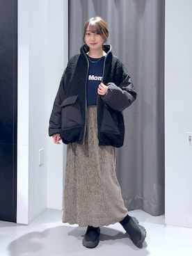 「アイテム（ブルゾン）」を使った、mayoさん（レディース・161cm・20代）の秋コーディネート