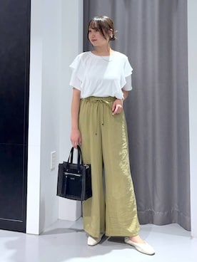 「アイテム（パンプス）」を使った、mayoさん（レディース・161cm・20代）の夏コーディネート