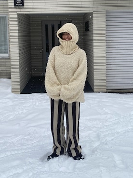 kanadeno13さん（レディース・155cm）の冬コーディネート